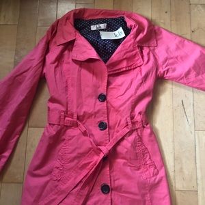 Lola coat -Coral